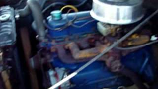 1955 Ford F100 Motor Running 2