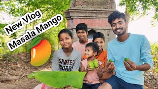 Village life New Vlog Masala Mango 🥭 #villagelifevlog