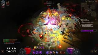 Diablo 3 Wizard Solo GR 105 #1 EU Season 6 (Firebug Mage)