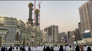 Adhaan maghrib Masjidil Haram Makkah Almukaromah oleh Sheikh Muhammad Ba’Saad