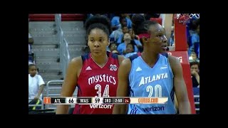 Atlanta Dream vs Washington Mystics Full Highlights 2017-07-19 WNBA