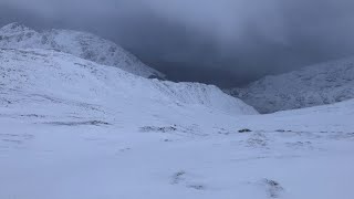 Winter at last - Corryhully horseshoe with a bothy overnight