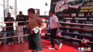 Gennady Golovkin Media Workout