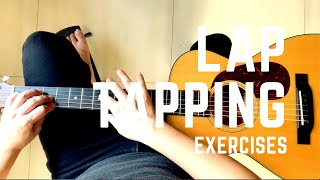 Lap Tapping Example (w/ Acoustic Guitar) - Simple Arpeggios w/o tap