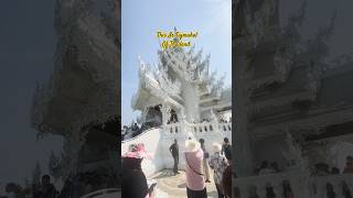 Wat Rong khun Temple Chaing Rai Thailand #watrongkhun