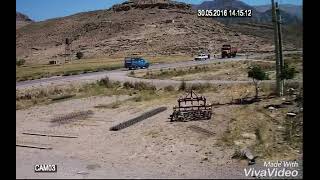 CCTV footage | An accident because of Zamyad | Iran Balochistan Border | Cruiser ایران بلوچستان باڈر