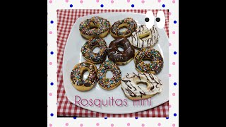 Roscas tipo donas al horno  muy simples    - Cocinando Con Valeria