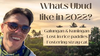 What's Ubud like in 2022? & Getting lost in rice paddies | 4K