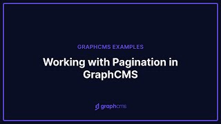 Working with Pagination in Hygraph