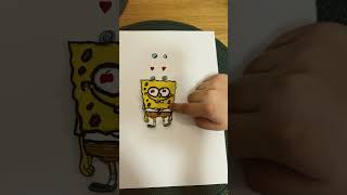 SpongBob🤩👀😍 #shorts #viral #spongebob #eyes #satisfying#art #youtubeshorts #viralshorts #uae