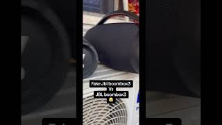 Fake Jbl boombox3 vs Jbl boombox3