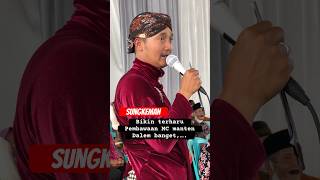 Mc manten SUNGKEMAN paling sedih #shorts #wedding #culture