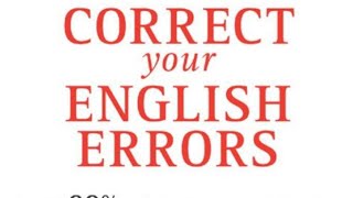 Correct your English - 1...  very useful for all the students and Teachers.