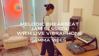 Gamma Vibes - Melodic BreakbeatJam session with live vibraphone