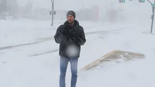 Spring blizzard pounds southeastern Saskatchewan