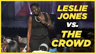 Leslie Jone vs The Crowd