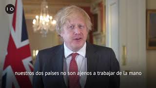 Primer ministro Boris Johnson envía mensaje al Perú: “nuestros países no son ajenos a trabajar