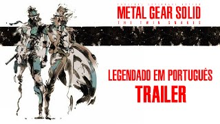 Metal Gear Solid The Twin Snakes - Trailer Legendado