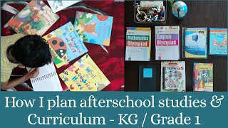 How I plan afterschool studies for my kid - Plan and Resources / KG - Grade 1/ Mom's Nest