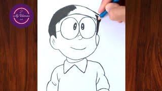 How to Draw Nobita from Doraemon || Easy drawing ideas for beginners || Easy drawing ideas