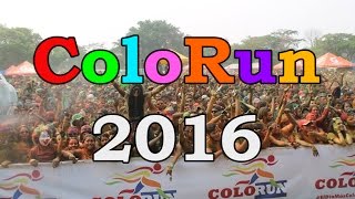 Comiendo colores en el Colorun 2016