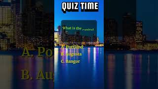 I Discovered the SHOCKING Truth About Maine's State Nickname!#quizwhizchannel #quiz #trivia