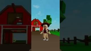 Farm house girl life 🌾🍁🌼🙁 #cover #music #coversong #roblox #brookhaven #youtubeshort #shorts #farm