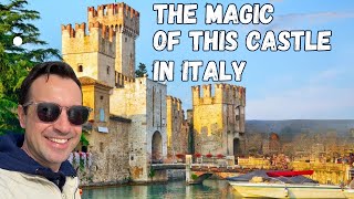 Lake Garda 🇮🇹 Sirmione, the best castle in Northern Italy 🇮🇹. #lakegarda