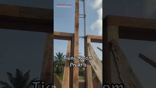 Pekerjaan Cor Tiang Kolom Praktis #viral #rumah #trending