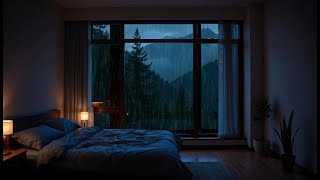 STOP Tossing and Turning! Get a Good Sleep with Heavy Rain Sounds