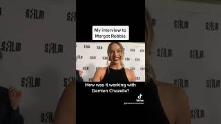 Margot Robbie on working with Damien Chazelle #margotrobbie #babylonmovie #damienchazelle