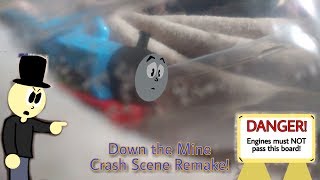 Thomas and Friends | Down the Mine Crash Scene Remake! (Trackmaster, TOMY, and Plarail)