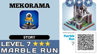 Mekorama STORY LEVEL 7 MARBLE RUN - Gameplay & Walkthrough