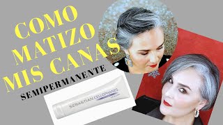 COMO CONSEGUIR CANAS BRILLANTES+NO MAS CANAS AMARILLAS😀😀CON UN SOLO PRODUCTO