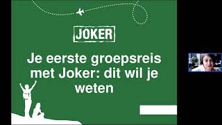 Webinar Joker-groepsreizen voor beginners - alles wat je moet weten