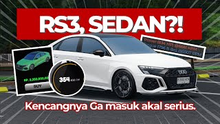 300KM/H Dalam 7 DETIK?! SERIUS LO? - Audi RS3 Sedan - CDID V1.9