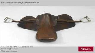 French Antique Saddle Regence Accessories for Sale