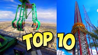 Top 10 SCARIEST Rides in the WORLD (2024)