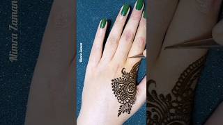 #shorts intricate one finger henna design #mehndi #mehndidesigns