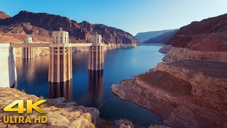 Scenic Drive Along Lake Mead to the Hoover Dam | Las Vegas Nevada Area Scenic Drive 4K