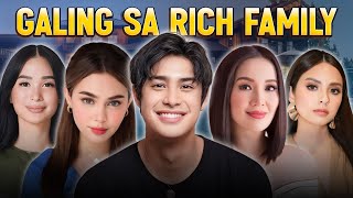 Mga Filipino Celebrity na galing sa RICH Family bago sumikat