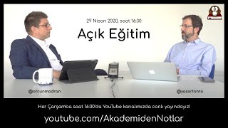 Akademiden Notlar 5: Açık Eğitim