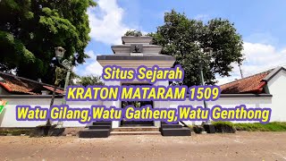 Situs Sejarah Watu Gilang Singgasana Panembahan Senopati Mataram Yogyakarta