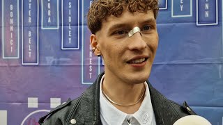 Silvester Belt ("Luktelk") talking about his rehearsals | Interview at Malmöhagen Red Carpet