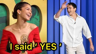 Zendaya in all smiles as she says ‘ YES ‘ To Tom Holland proposal