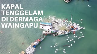 Tenggelamnya Kapal Kayu di Dermaga Waingapu