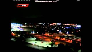 Was a UFO captured on video during this local news broadcast?