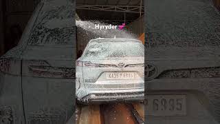 Hyryder washing #hyryder #grandvitara #carwash #travel #naiksauto