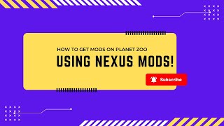 How To Download Planet Zoo Mods! Nexus Mods.