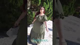 Vestido Longo Plus Size Ciganinha